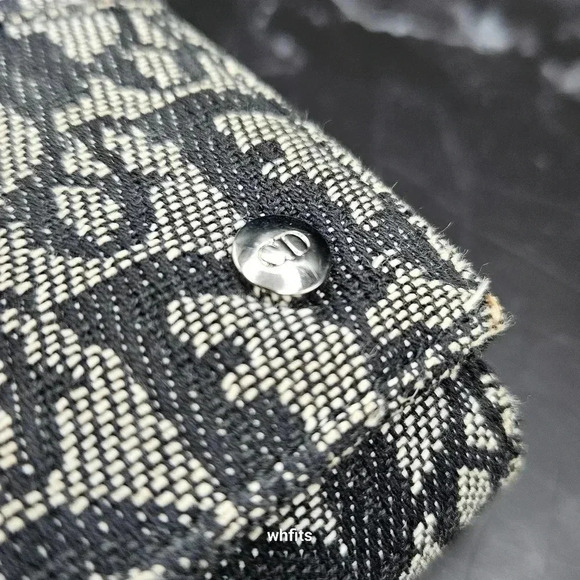 Christian Dior Trotter Canvas Trifold Wallet with dust bag and box. - Picture 13 of 13